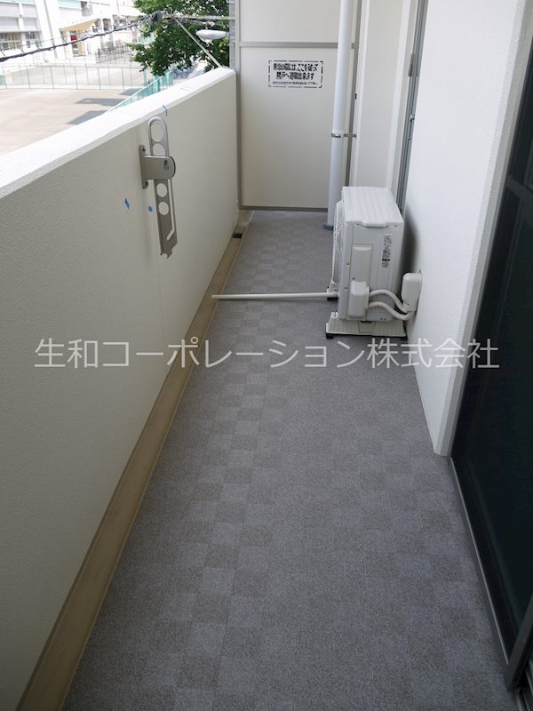 ペリドット長居公園 ベランダ