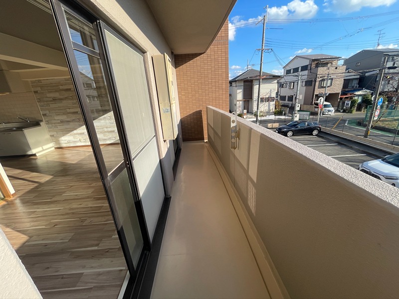 ホルティ上野芝 ベランダ