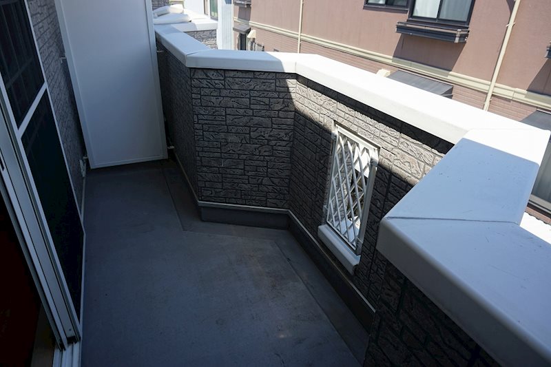 南小阪合ハイツ ベランダ