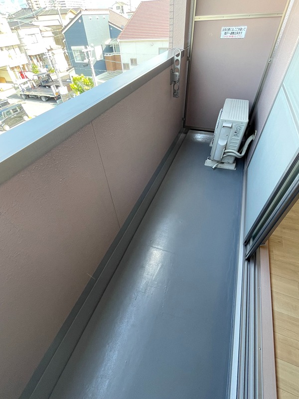 ラフィネシャンブル ベランダ