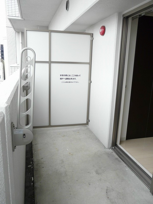 グランドゥール敷津 ベランダ