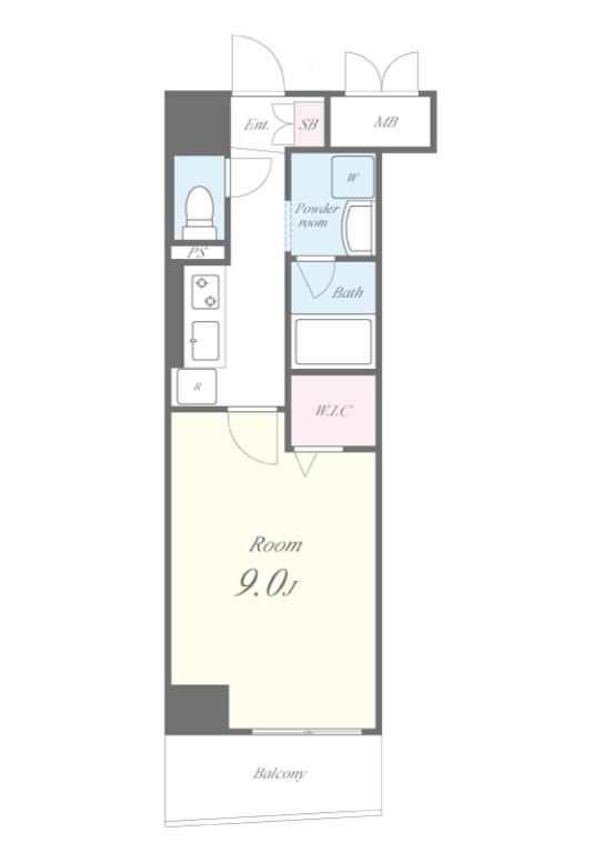 ケイ・ヴィラージュ 間取り図