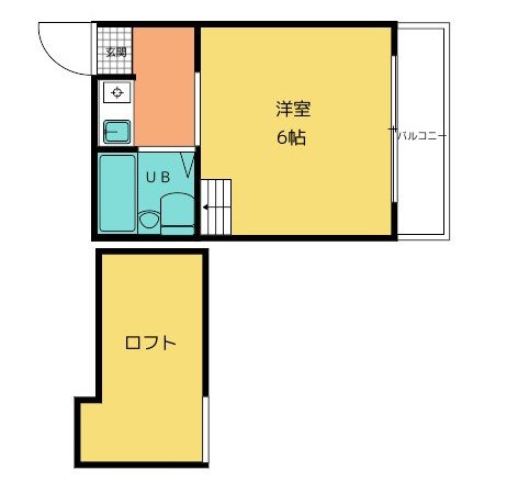 ラフィーネ千里丘 308号室 間取り