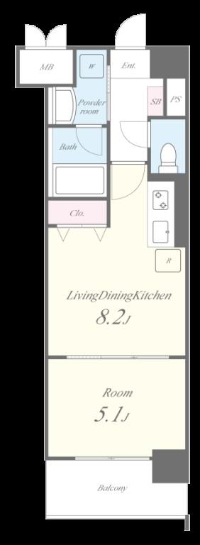 パインリッチ 間取り図