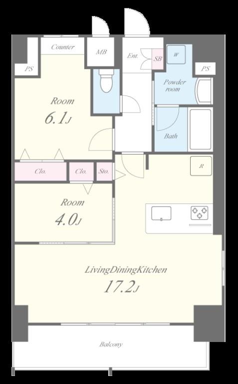 ウィステリアフロリバンダ 間取り図