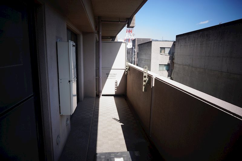 タウンコート咲佳映 ベランダ