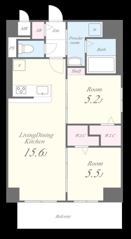 博多グランドレジデンス 間取り図