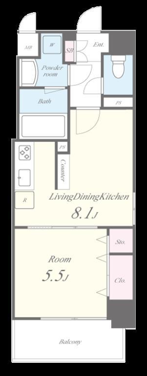 The Sevens&amp;rsquo; 間取り図