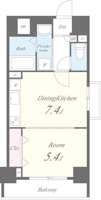 ソレアード・ゼン 間取り図