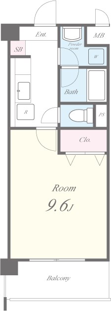 フランディルりんくう 間取り図
