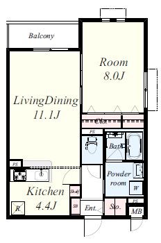 サクラシャイン 間取り図