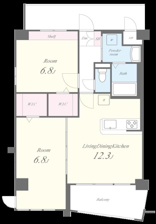 セルブ春町 G-EXECUTIVE 間取り図