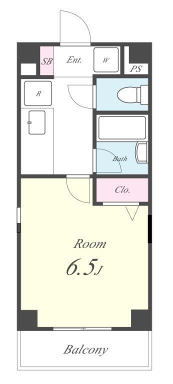 シェドゥーブル等持寺 間取り図