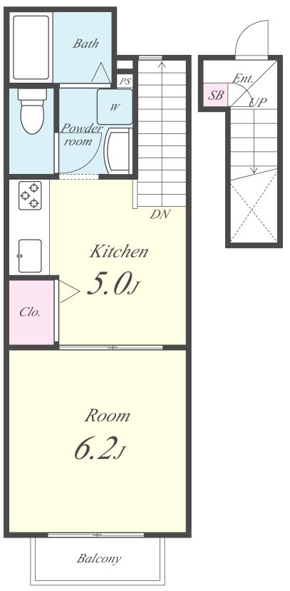 ノーブル・コート 間取り図