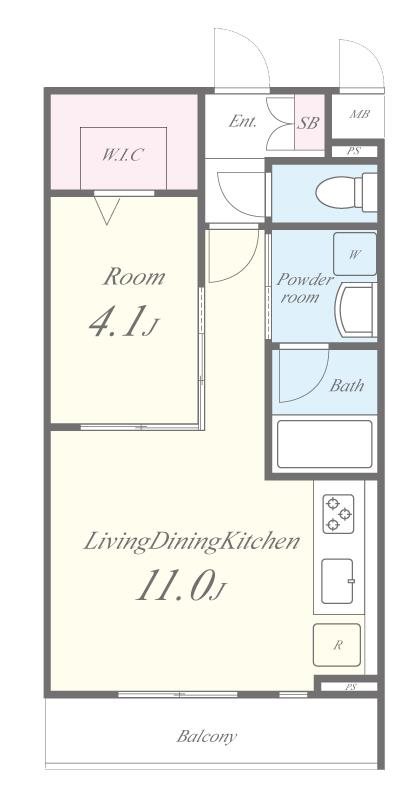 WIND（ウインド） 間取り図