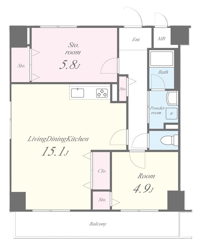 パル・OM 間取り図