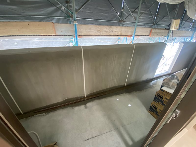 M.R Residence ベランダ