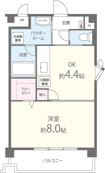 アリシュア 間取り図