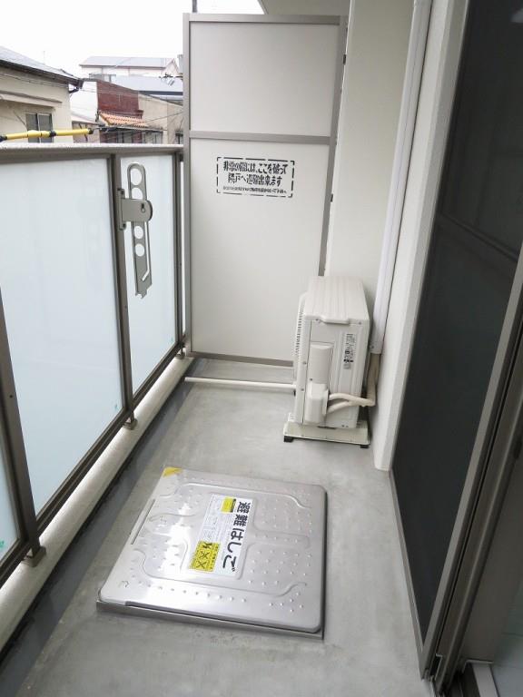 コンフォート弁天 ベランダ