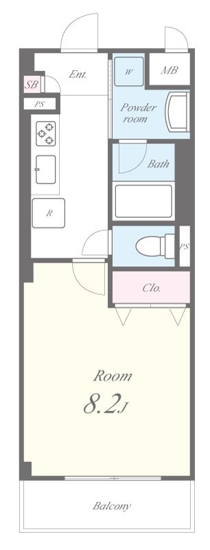 ディライト 間取り図