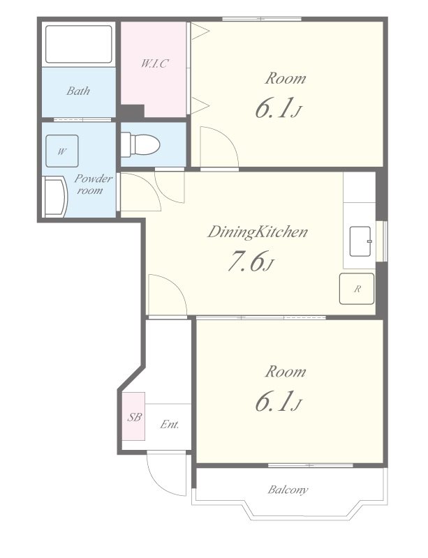 ｻﾝﾄｩｰﾙ 間取り図