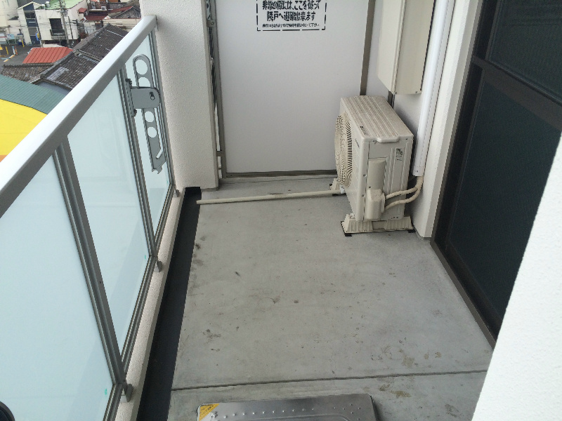 エルシオン ベランダ