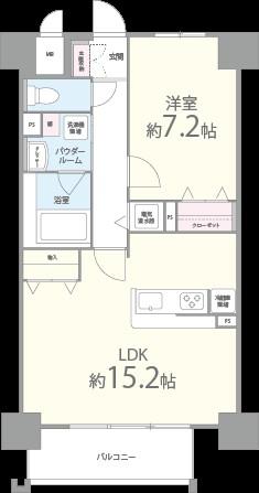 パレー ブランシェ 間取り図