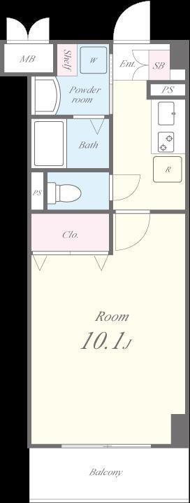 リバーサイドプレーヌ 間取り図