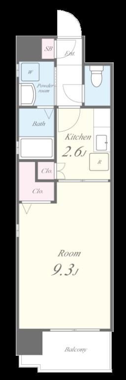 パンシオン千種 間取り図