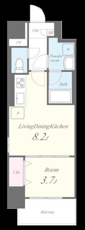 ウィステリアフロリバンダ 間取り図