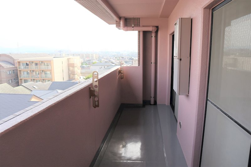 コスモス・ミソノ ベランダ