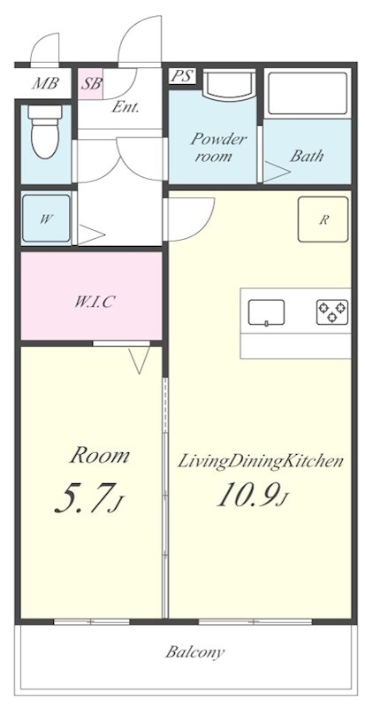 グラン・コンフォール 間取り図