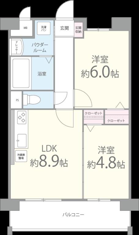 Blahights（ブラハイツ） 間取り図