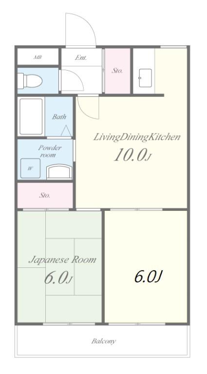 ル・ボオン21 間取り図