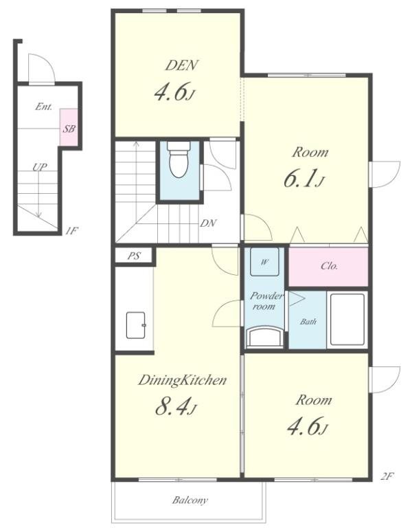 ファイン ラック 間取り図