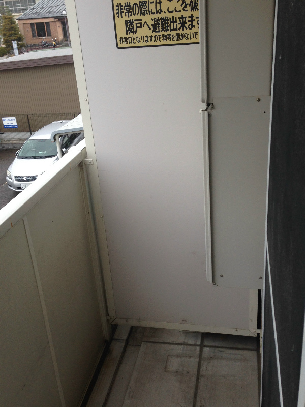 ルミエール中浜 ベランダ