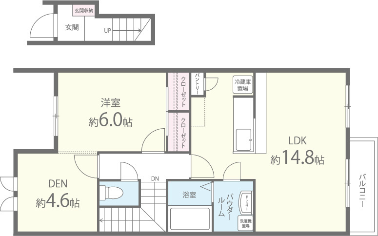 リマーレ雅 間取り図
