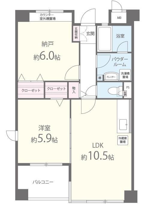 ラ フラガンシア 間取り図