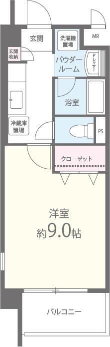 メゾン・ド・ベルーフ 間取り図