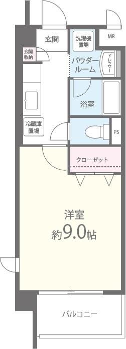 メゾン・ド・ベルーフ 間取り図