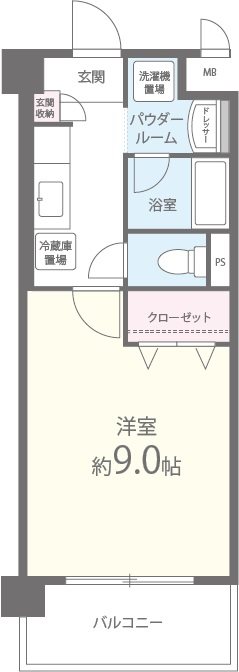メゾン・ド・ベルーフ 間取り図