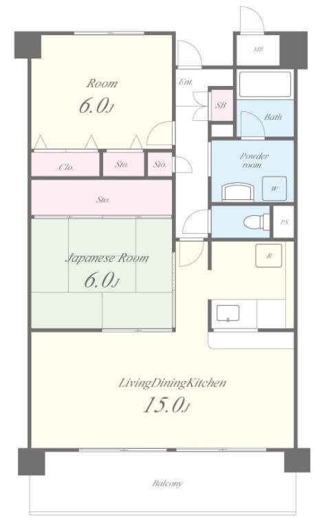 フローラ藤 間取り図