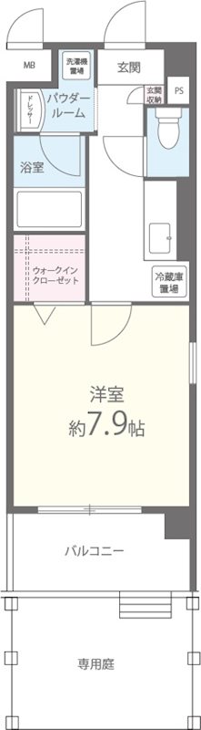 ブルームメゾン南草津 間取り図