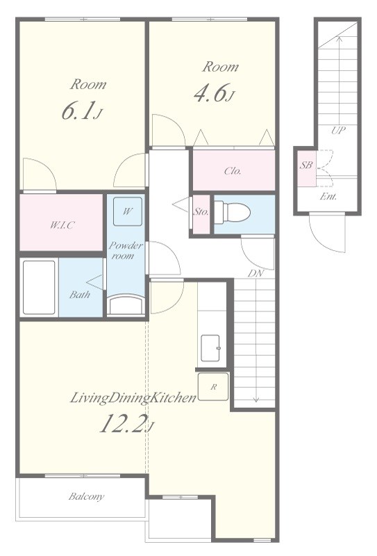 フェアリーテール 間取り図
