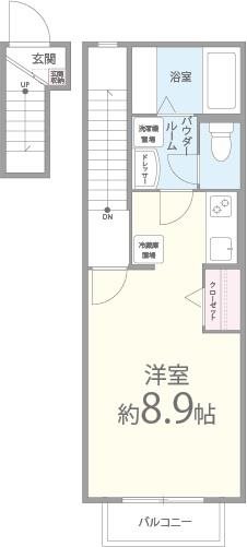 ドルチェ 間取り図