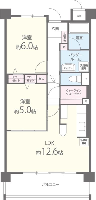 チャム 間取り図