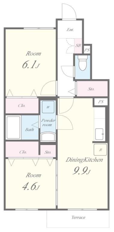 シャルマンハウス 間取り図