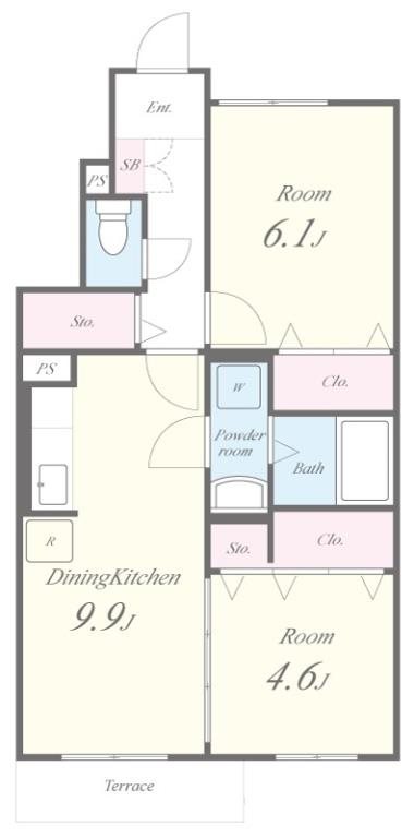 シャルマンハウス 間取り図
