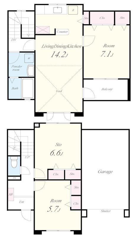 らんずFⅡ 間取り図