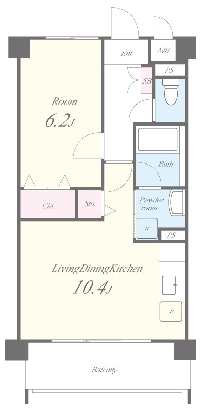 ラフィール 間取り図